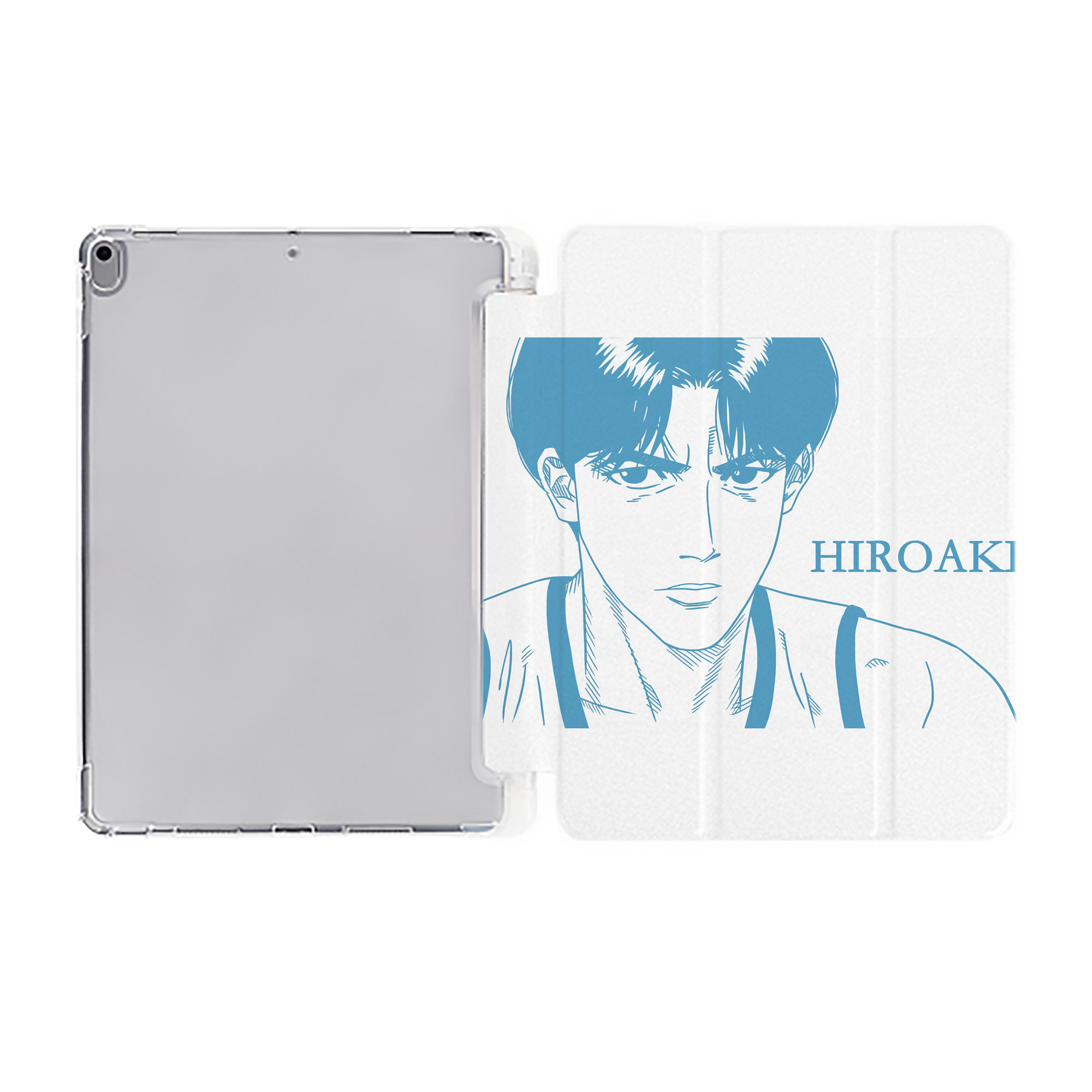 （画像用） SLAM DUNK／スラムダンク IPad ケース ペン収納付き 三つ折りスタンド PUレザー×シリコン 対応機種9.5/10.5/10.9インチ